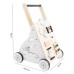 LINKSAW Classic Wooden Baby Walker - Eco-Friendly and Safe Mobility Aid for Toddlers